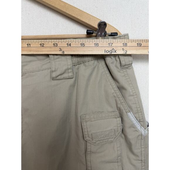 5.11 Tactical Pants Women’s Sz 18 Regular Khaki Ripstop Work Grunge - Picture 9 of 15